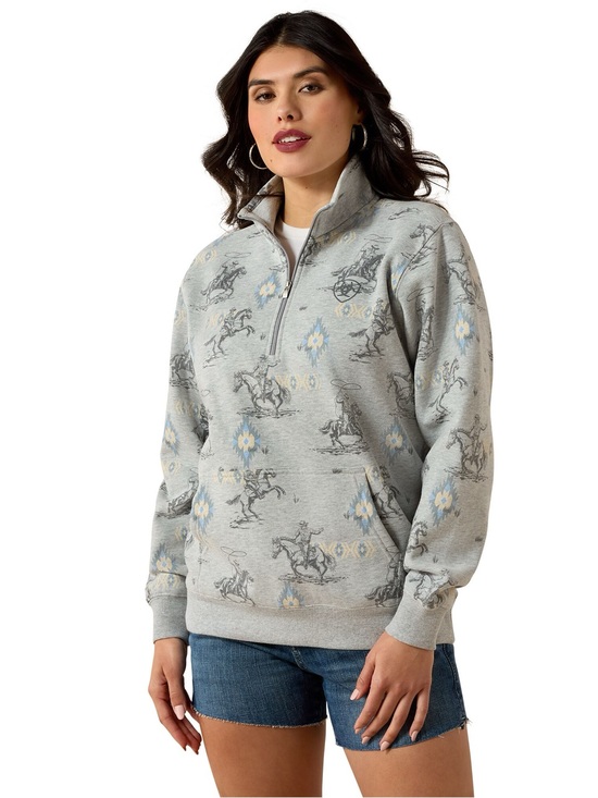 Ariat Tops - Ariat Women’s Sapphire 1/2 Zip Sweatshirt